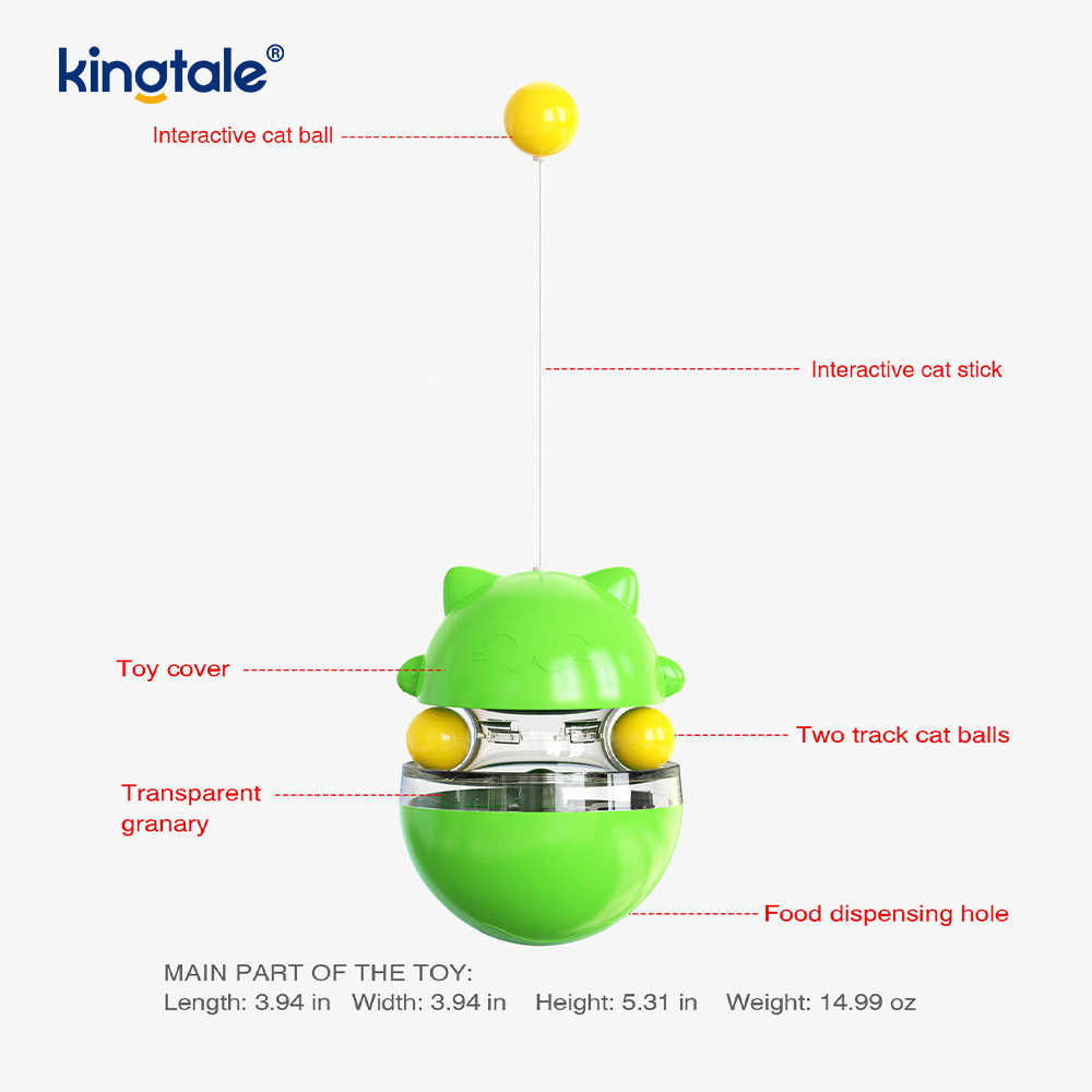 Интерактивная игрушка для кошек Неваляшка дразнит кошку и скучает по мячу Новая игрушка для кошек