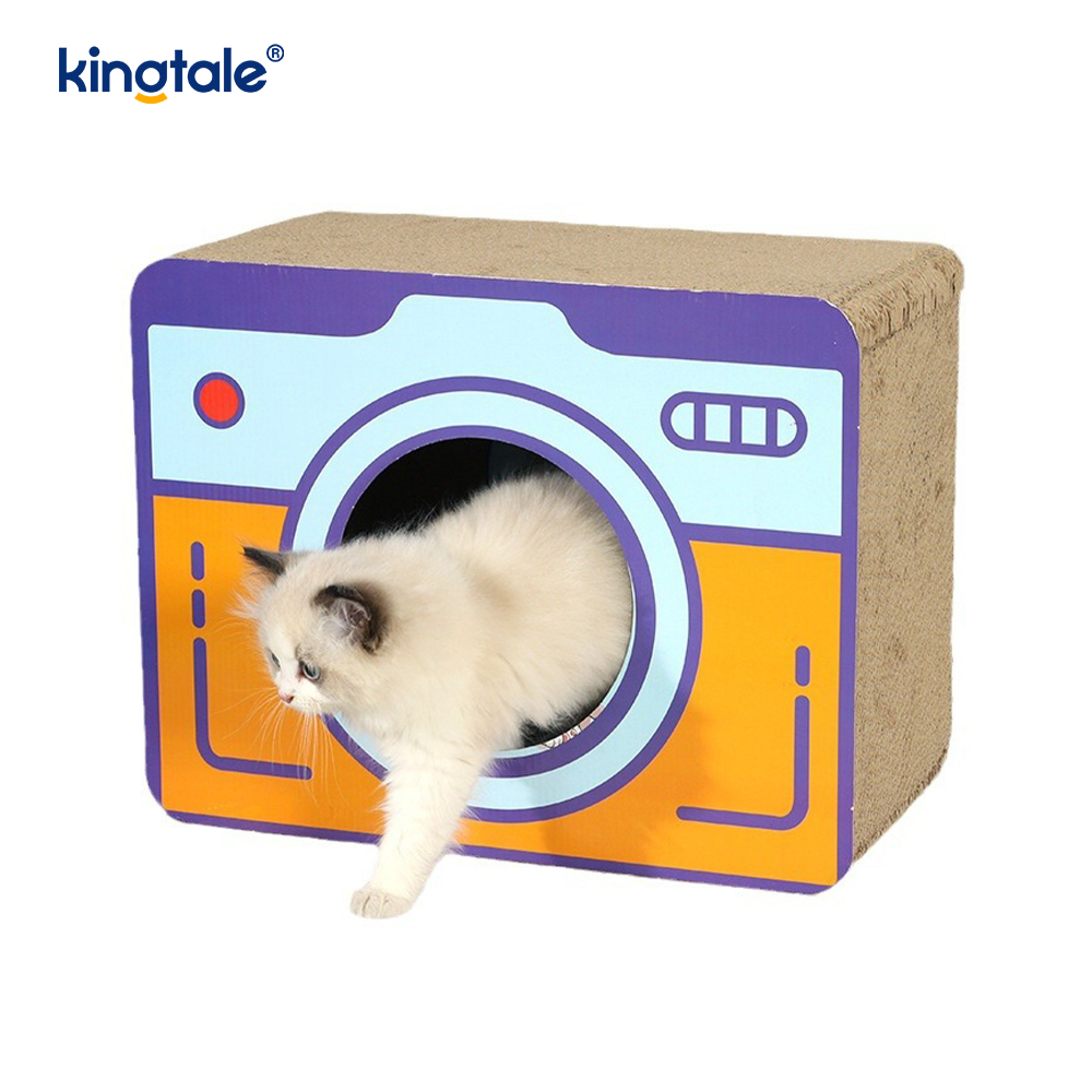 Игрушка для кошачьей когтеточки из гофрированного картона для дома с кошачьей мятой
